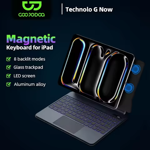 Lightweight Magic Keyboard for iPad Air 2025 Case for iPad Air 6 11 2024 Pro 13 Pro 11 2024 for iPad