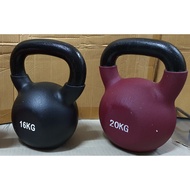 Fitness Gym Heavy Duty Neoprene / Vinyl KettleBell [Solid Anti-Rusting Kettle Bell] (16kg and 20kg)