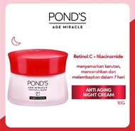 Pond's Age Miracle Night Cream 10gr Pond's Age Miracle Youthful Glow