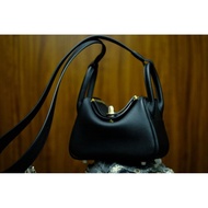 HM Lindy French togo leather handbag (handmade)