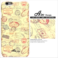 【AIZO】客製化 手機殼 ASUS 華碩6 ZenFone6 ZS630KL 美式 郵戳 徽章 保護殼 硬殼