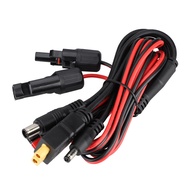 MC4 ke DC5521 7909 XT60 penyambung perempuan 30A kabel sambungan pengecasan Anderson kabel sambungan