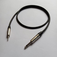 Cable audio canare 6mtr 3.5mm to 6.5mm akai