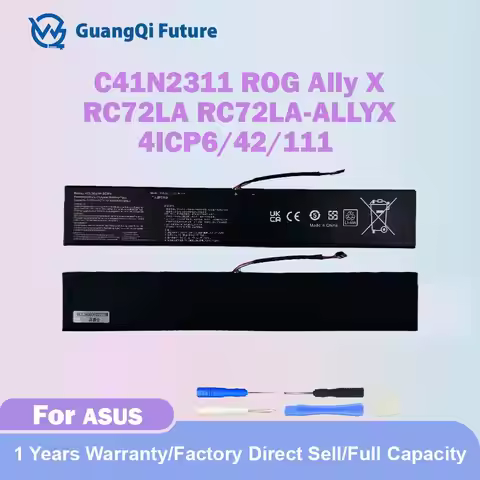 C41N2311 Compatible with ASUS ROG Ally X 2nd RC72LA RC72LA-ALLYX Z1X Handheld Gaming 4ICP6/42/111 11