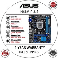 For ASUS H61M-D/ H61M-PLUS/H61M-A USB3 1155 Pins H61 Main Board Supports 22/32nm CPU