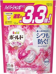 Ariel - 日本 P&amp;G 4合1 4D炭酸機能抗菌洗衣膠囊洗衣球 36粒袋裝 (粉色-淡雅花香款) [平行進口] (4987176140203)