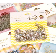 Otaku-Number Letter Stickers Japanese Stickers Colorful Number Stickers DIY Decorative Stickers