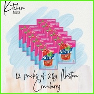 ▨ ▲ Nestea Iced Tea Cranberry 20g x 12 packs