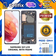 SAMSUNG S21 ORIGINAL WITH FRAME SM-G990F SM-G990F/DS COMPATIBLE LCD DISPLAY TOUCH SCREEN DIGITIZER