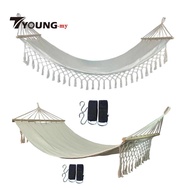 [Available] Outdoor Hammock Sturdy Heavy Duty Portable Hammock for Beach Balcony Outdoor