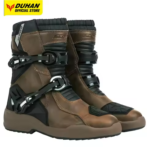 Waterproof Motorbike Boots Anti-slip Motorcycle Boots Wear-resistant Biker Protection Equipment Anti