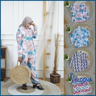 ONE SET RAYON PREMIUM / PIYAMA RAYON / DAILY SET - [ELD]