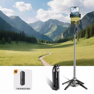 Portability 360 Rotation Stabilization Selfie Stick