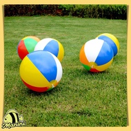 MANINI ลูกบอลชายหาดแบบเป่าลมขนาด 26 ซม. ลูกบอลเด็กเล่น ลูกบอลสีเป่าลม บอลเป่าลม