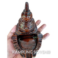 miniatur asbak candi