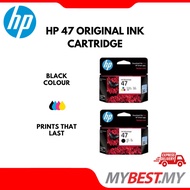 HP 47 Black/Color Original Ink Cartridge 6ZD21AA/6ZD61AA