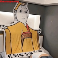 VORTEX Emperor Dragon Blanket, Flannel Soft Chinese Meme Blanket, Creative Office Nap Bed Sleep Skin