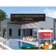 1L NIPPON WEATHERBOND EXTERIOR WALL PAINT 7 YEARS