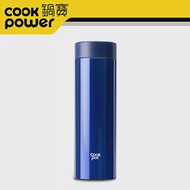 CookPower鍋寶 不鏽鋼真陶瓷杯370ML (四色任選)極致藍