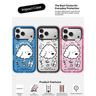 CASECASE X Lets drink Case Black/Sky Blue/Pink Fizz Candy Collection Color Clear Hard Magnetic sucti