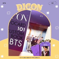 D7icon DICON 101 Photocard: Custom Book BTS