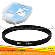 Camera lens UV Filter lens diameter 62mm