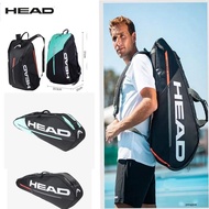 2023 Original HEAD Tennis Bag Djokovic Tennis Backpack Tennis Sports Bag Men's Women's Shoulder Bag 
