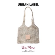 URBAN LABEL | TONI PONS GINEBRA BOLSA TELA TEXTILE NATURAL