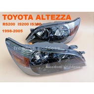 FOR TOYOTA 1998-2005 ALTEZZA RS200 IS200 IS300 HEAD LAMP  HEADLIGHT  LENS   HEADLAMP FRONT LIGHT MAI