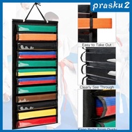 [Prasku2] Versatile Wall-mounted Display for Taekwondo Belts (12 Slots), Ideal for Showcasing Your M