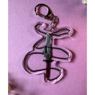 Toji's Inverted Spear of Heaven Keychain - Jujutsu Kaisen Anime Gift