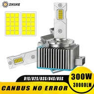 D Series D1S LED Headlight D3S Canbus Bulb 30 CSP D4S D5S D2S D8S LED 300000LM 300W Car Bulb Super B