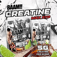 BAAM MICRONIZED CREATINE MONOHYDRATE MAX ATP 5000 (Bottle 300g) - ครีเอทีนดูดซึมไวระดับไมโครไนซ์ (เจ