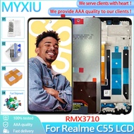 6.72'' IPS NEW For OPPO Realme C55 RMX3710 LCD Display Touch Screen Digitizer Assembly Replacement F