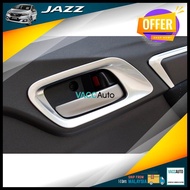 Honda Jazz Fit GK GK5 T5A 3rd Inner Handle Ring Protector Door Silver 2014 - 2025 Jazz GK Vacc Auto