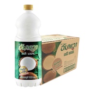 Amphawa Coconut Milk Bottle 1 L. x 12