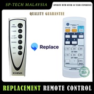 KHIND CEILING FAN REMOTE CONTROL [REPLACEMENT]