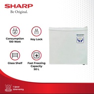 mini bar Sharp kulkas 1 pt kecil bergaransi