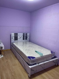 เตียง เตียงนอนพร้อมฟูกรุ่น HUNT