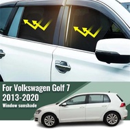 Car Side Window Sunshade for Volkswagen VW Golf 7 MK7 2013 2020 Front Rear Sun Visor Curtain UV Bloc