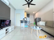 สตูดิโอ อพาร์ตเมนต์ 1 ห้องน้ำส่วนตัว ขนาด 42 ตร.ม. – อัมปัง (Liberty Arc Ampang Modern C33A12)