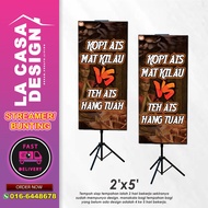Banner / Bunting / Backdrop / Material Tebal / Banner Murah