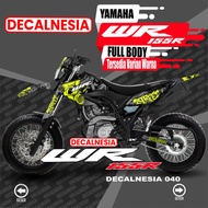 Decal WR155 Full Body Variation Decal WR Supermoto Motorcycle Sticker Accessories Yamaha WR 155 R
