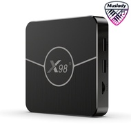 MUSLADY X98 Plus Android 11.0 สมาร์ททีวีกล่อง Amlogic S905W2 UHD 4K Media Player 2.4G/5G dual-band W
