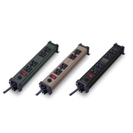 ADAMOUTDOOR 直式金屬4座 延長線2M (3色可選)