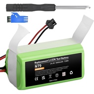 14.4V 5000mAh Replacement battery suitable for Eufy RoboVac G10Hybrid G30 G20 G35 G40，Applicable Rob