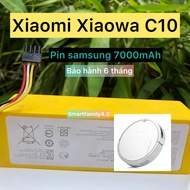 O PIN ROBOT HÚT BỤI XIAOWA C10 PIN SAMSUNG 7000MAH( CHÍNH HÃNG-BH 9 THÁNG) NÂNG CẤP