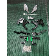 LT Kawasaki Z900  (2017-2025) RACING FOOTREST SET MODEL CUTTING LIGHTECH CNC RACING FOOTREST