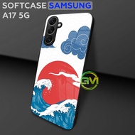 GM60 Softcase Glitter Samsung A17 5G | Glossy Silicone Case | Samsung Casing Cover | Mika Hp