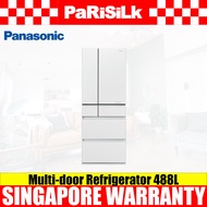(BulkyPanasonic NR-F603GT-WS Multi-door Refrigerator 488L